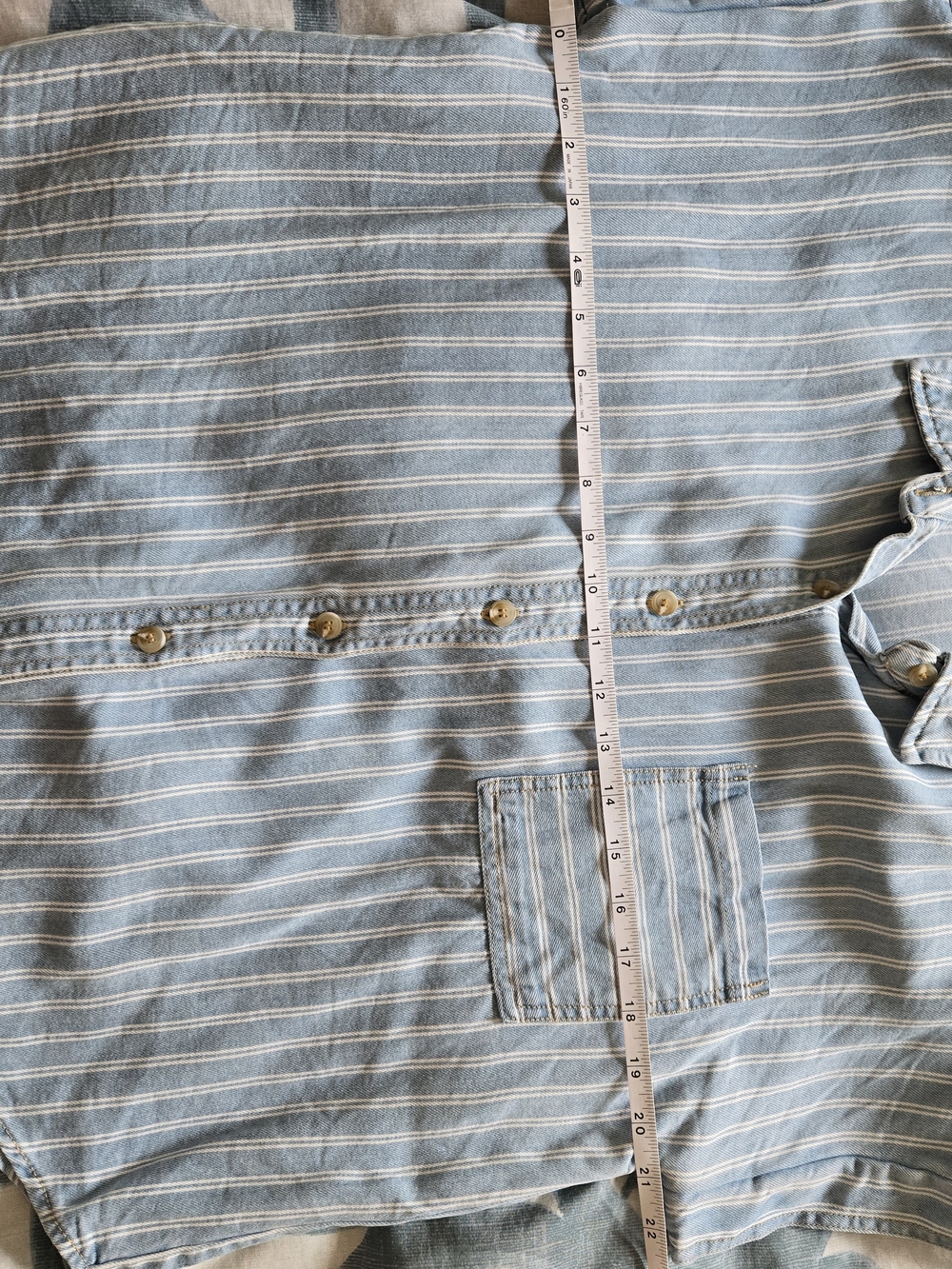 Baltic Born Light Blue & White Striped Short-Sleeve Button-Down Shirt - Picture 6 of 9